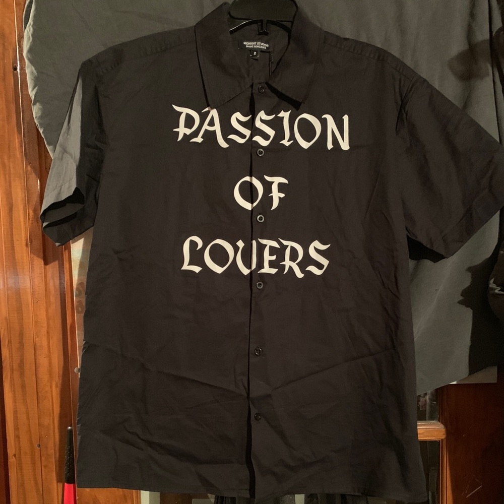 Brand new Midnight Studios button down sz med